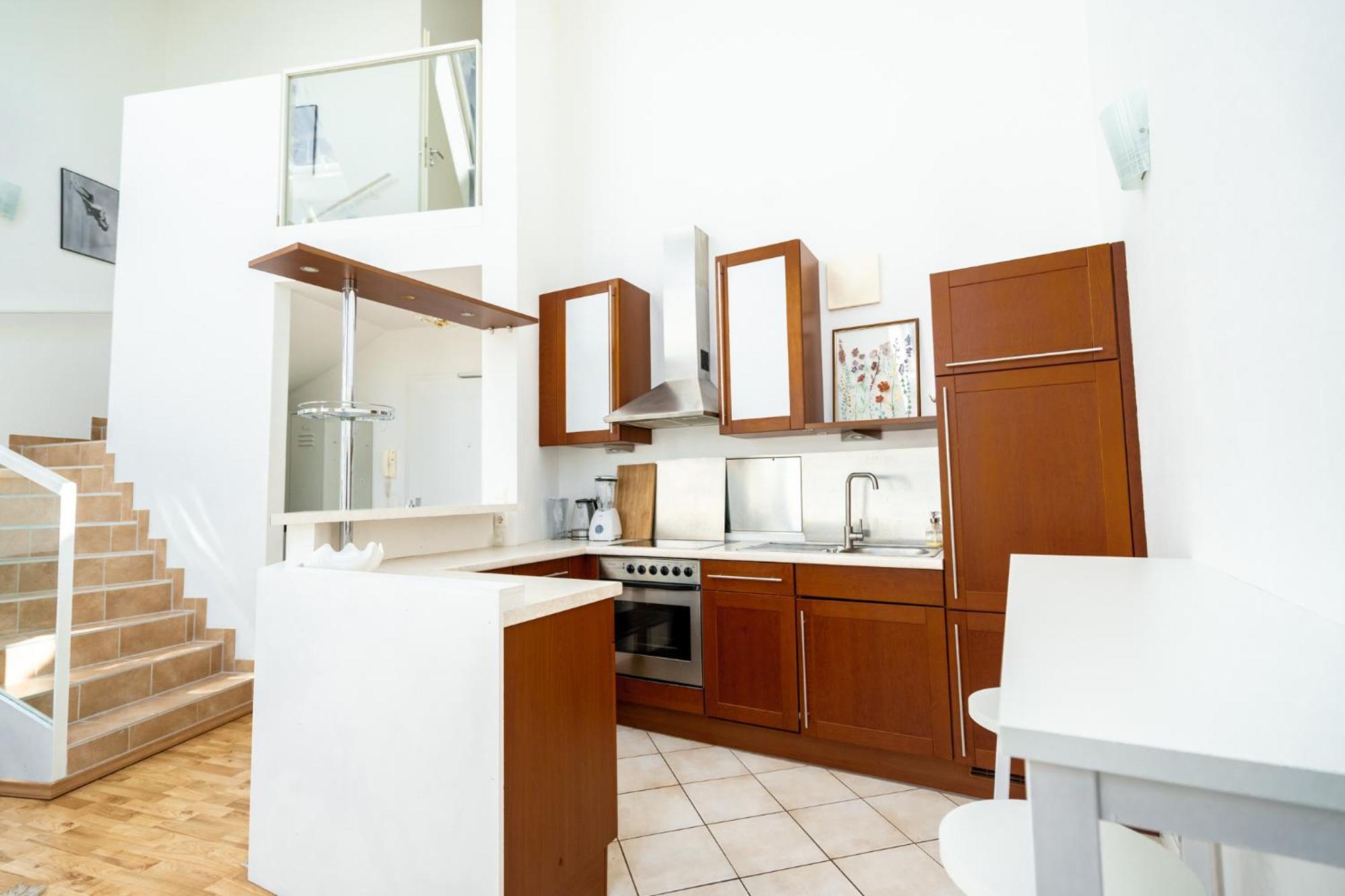 Unique Maisonette Apartment Gasometer 12Th Floor Bécs Kültér fotó